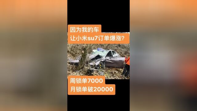 小米SU7滾墜山崖 一家四口安然無恙