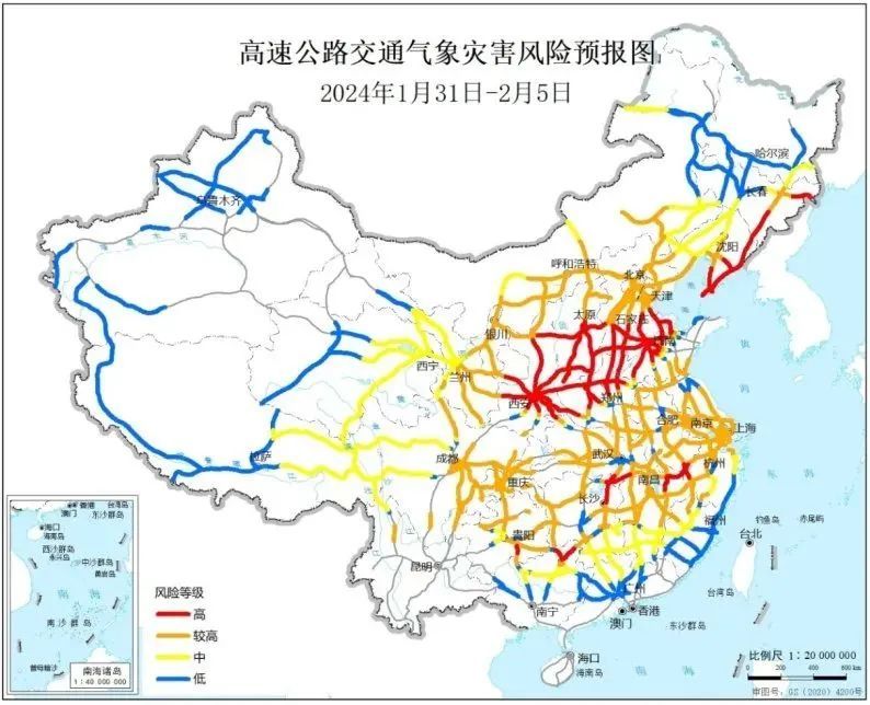 春運自駕大軍預計達72億人次